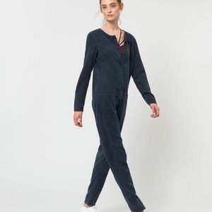 Sweaty Betty Jamila Tencel Jumpsuit Blue Large
